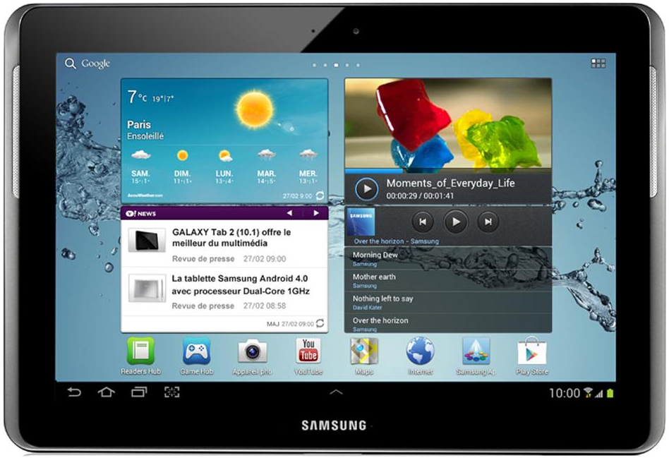 GT-P5100 Galaxy Tab 2 10.1