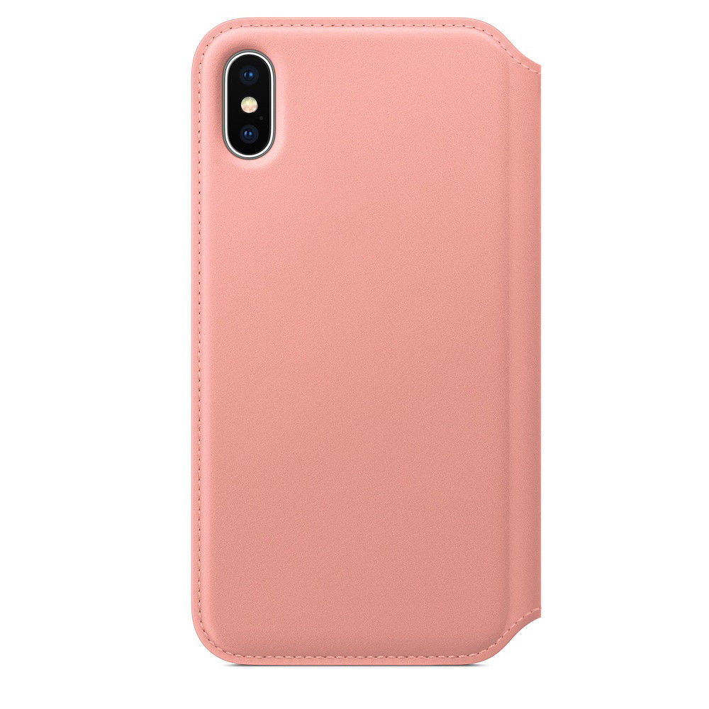Apple iPhone 7 - Leather Folio Book Case - Pink