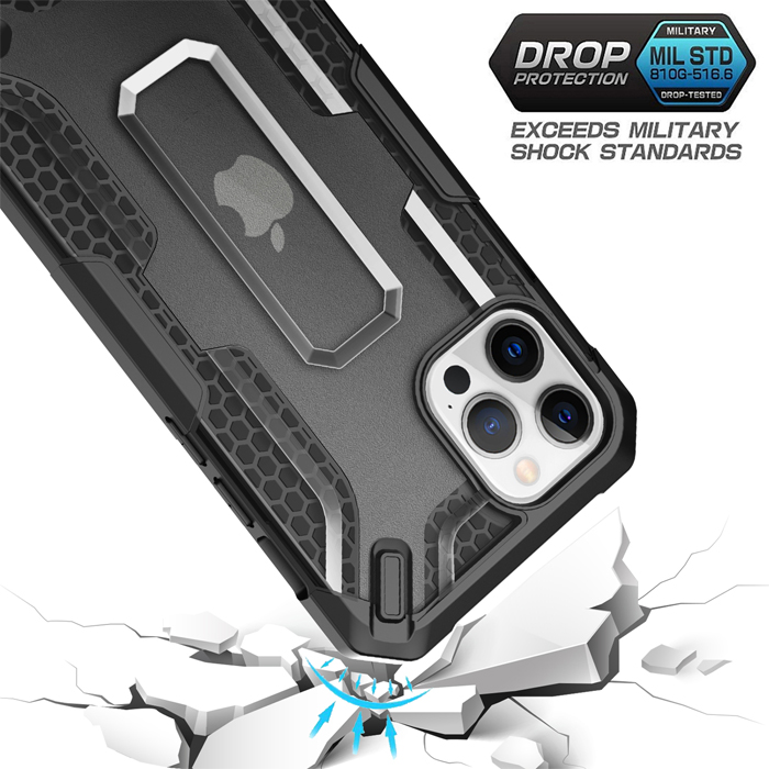 Livon Survival Shield Case for iPhone 6/7/8/SE 2020 - Deep Black