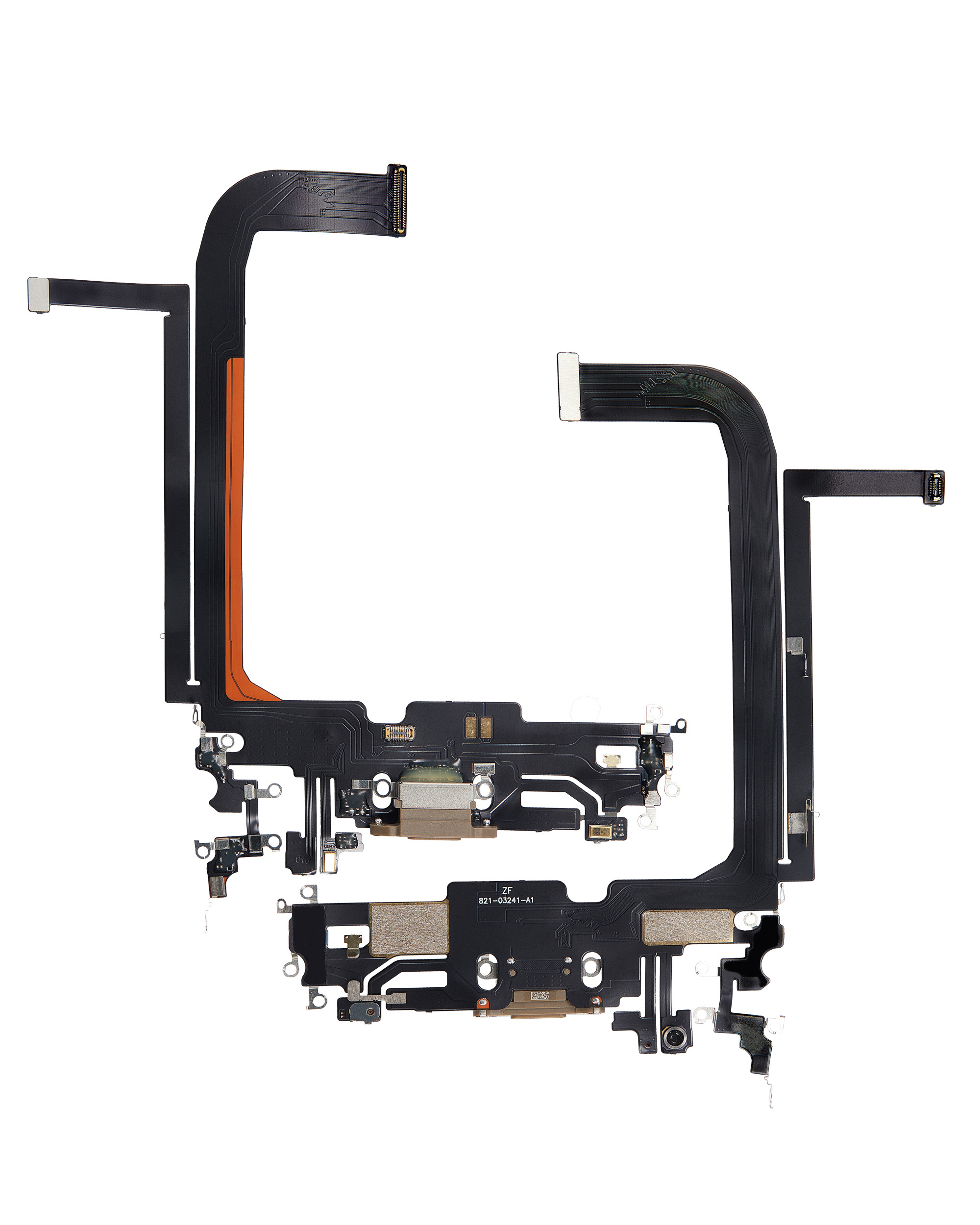 Apple iPhone 13 Pro Max Charge Connector Flex Cable - Gold