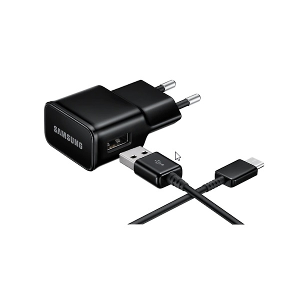 Samsung Travel Adapter (10W) + Micro USB Cable EP-TA12EBEUGWW - Black