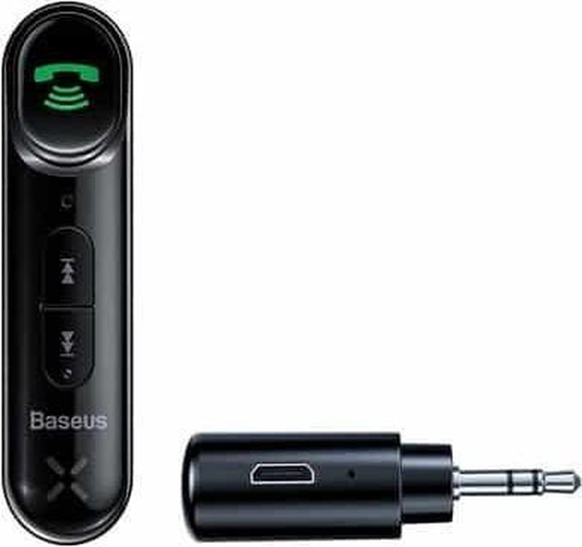 Baseus Car Tool Bluetooth Qiyin AUX Receiver Black (WXQY-01)