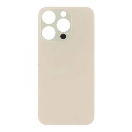 Apple iPhone 14 Pro Backcover Glass - (Wide Camera Opening) - Gold