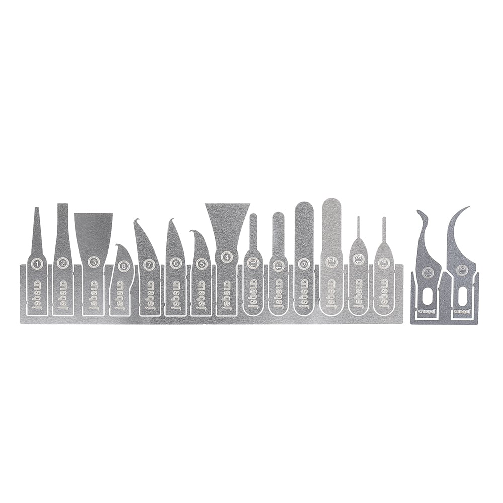 Jabe IC Chip Removal Blade 16 in 1 Set