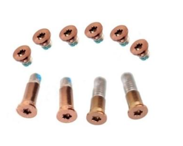 Apple MacBook Air 13 Inch - A1932/Macbook Air 13 Inch - A2179/Macbook Air 13 Inch - A2337 Bottom Screws - Rose Gold