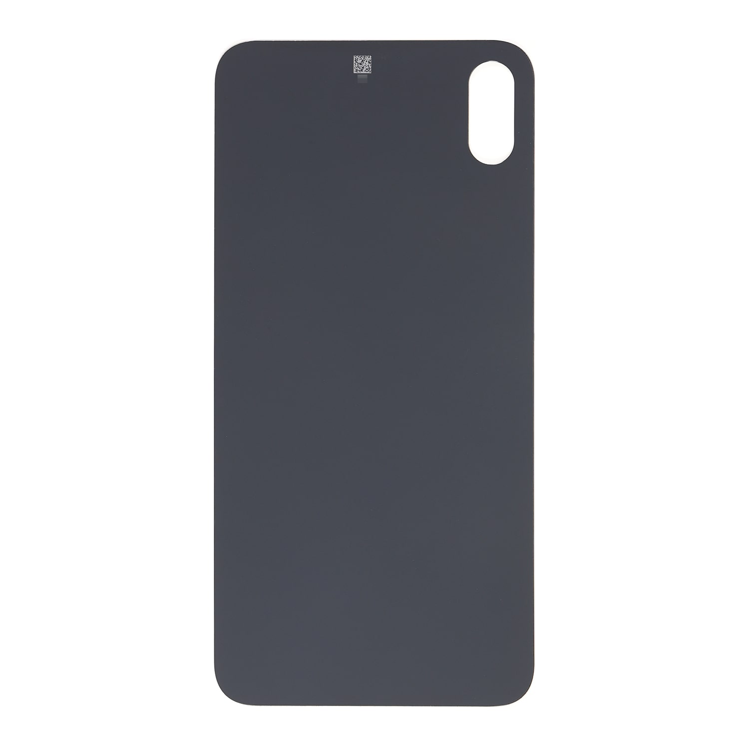 Apple iPhone XS Max Backcover Glass - (Wide Camera Opening) - Silver