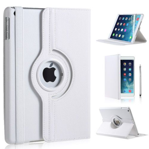 Apple iPad 2/iPad 3/iPad 1 - Book Case - 360 Degrees - White