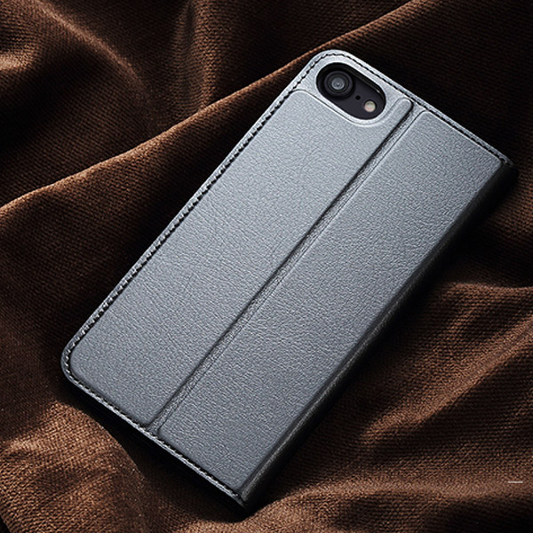 Fshang - Youth Series - iPhone 7/8/SE 2020 Book Case - Gray