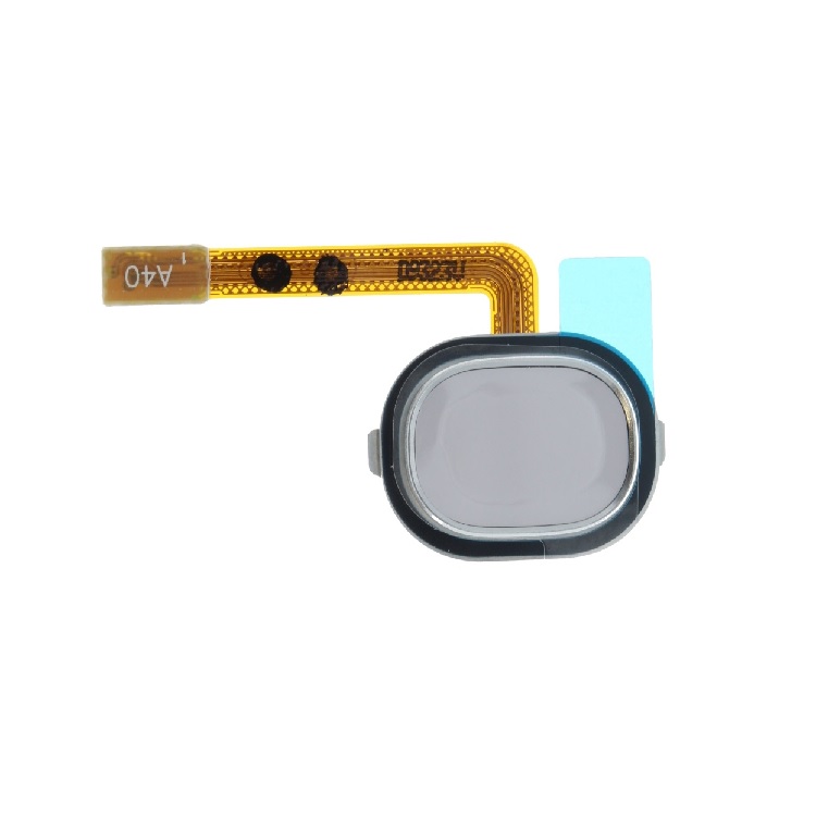 Samsung SM-A405F Galaxy A40 Home button Flex Cable + Button GH96-12484B White