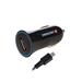 Swissten 1A Car Charger - 20110800 + Micro USB Cable - Black