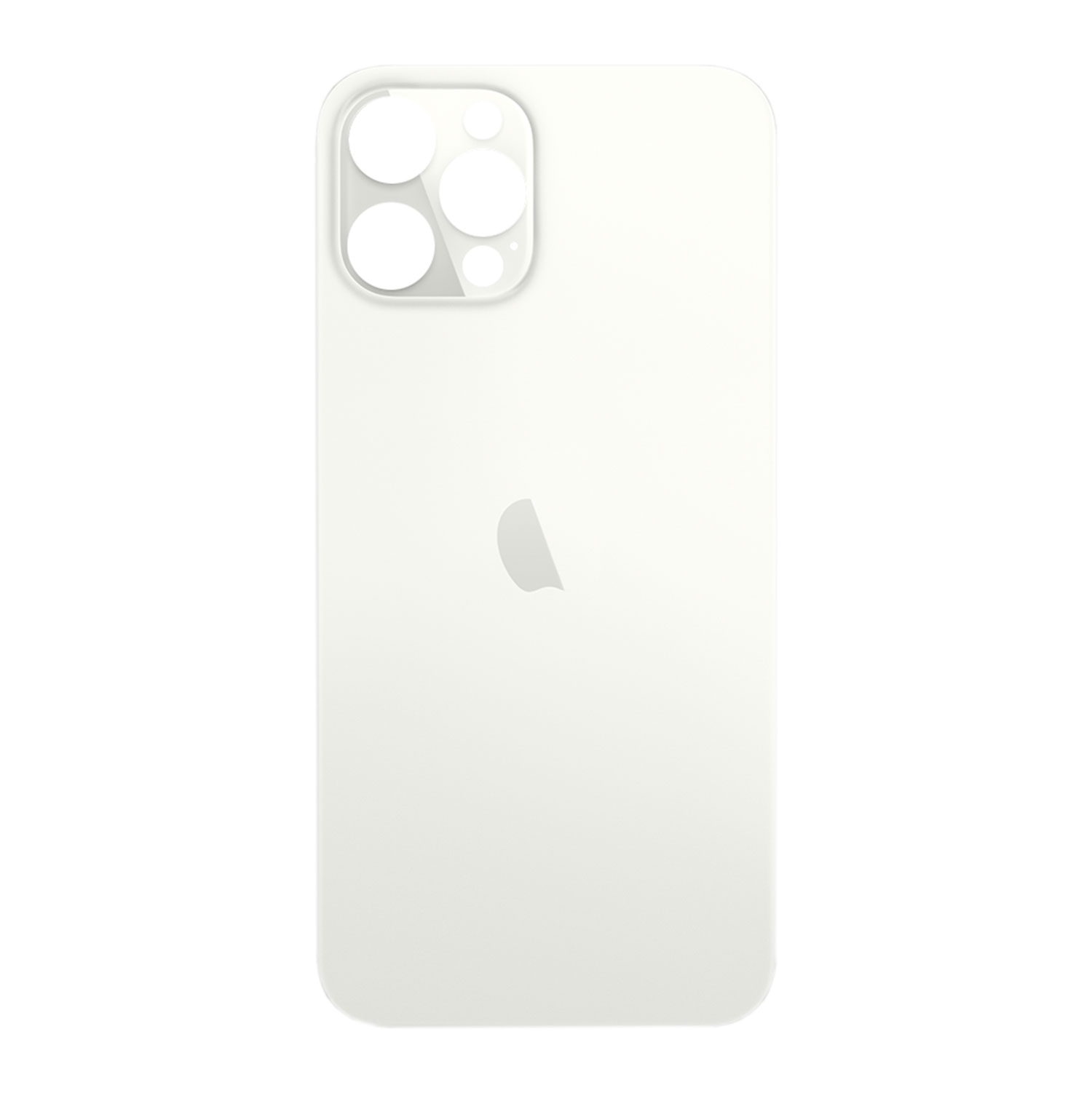 Apple iPhone 12 Pro Backcover Glass - (Wide Camera Opening) - Silver