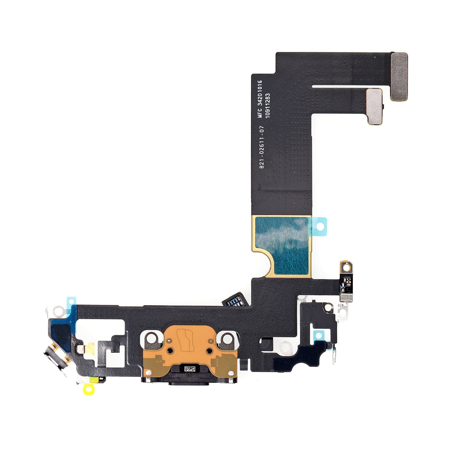 Apple iPhone 12 mini Charge Connector Flex Cable  - Black