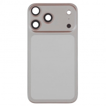 Apple iPhone 17 Pro Max Backcover - Pulled - Backcover Glass + Frame + Small Parts - Silver