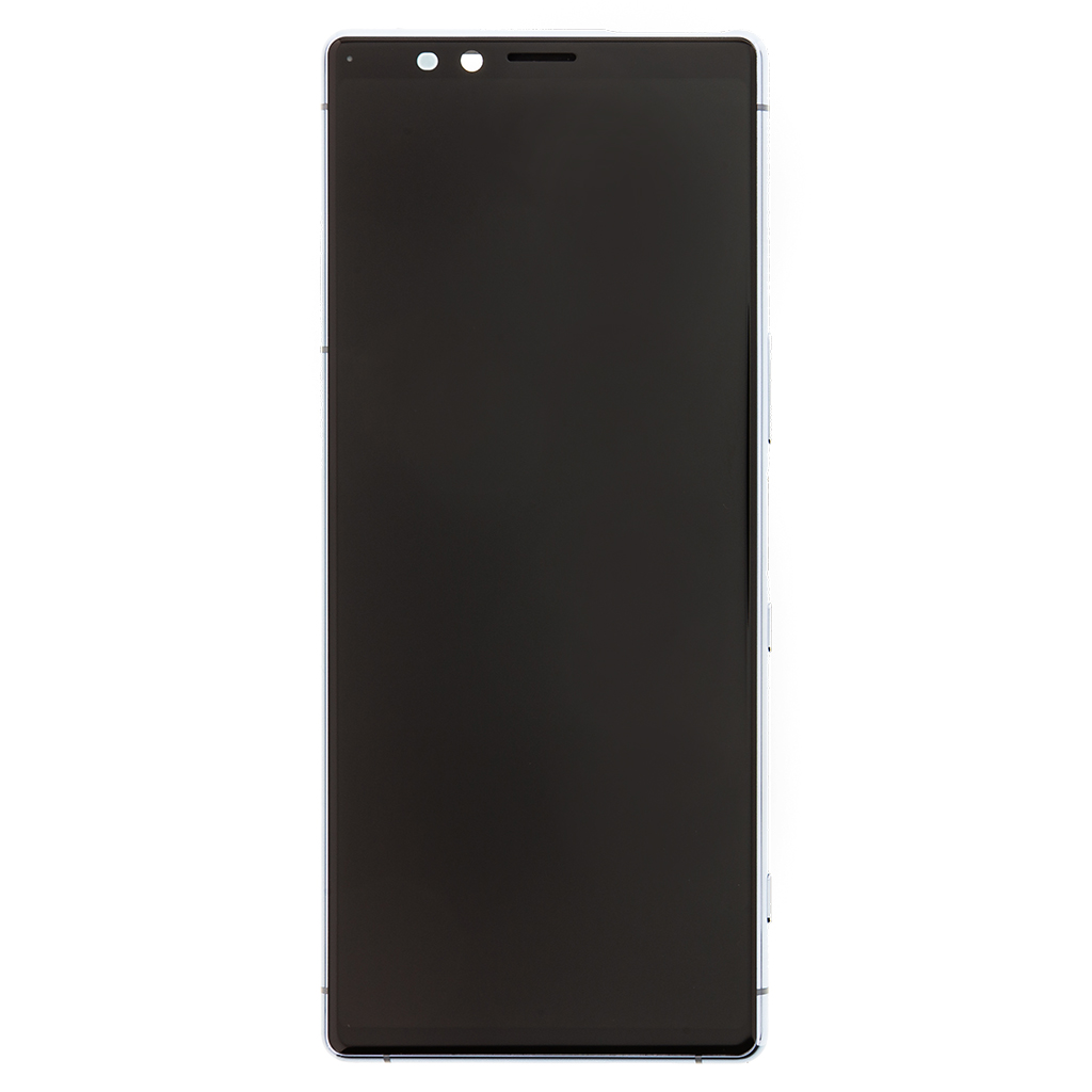 Sony Xperia 1 (J9110, J9150, J9180) LCD Display + Touchscreen + Frame 1319-0230 Grey