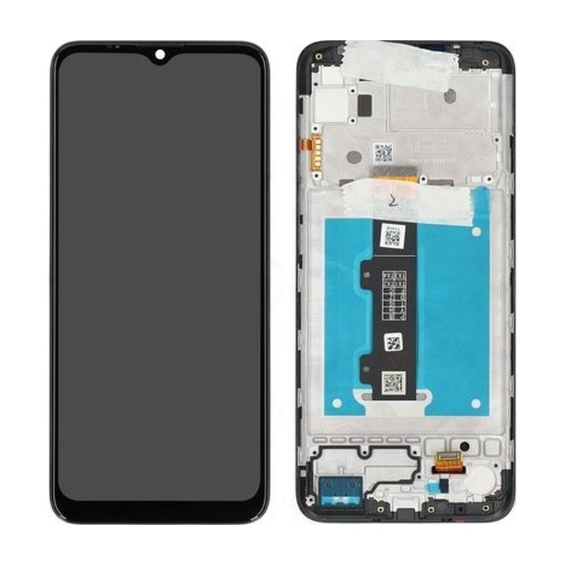 Motorola Moto E20 (XT2155) LCD Display + Touchscreen + Frame - 5D68C19457 - Black