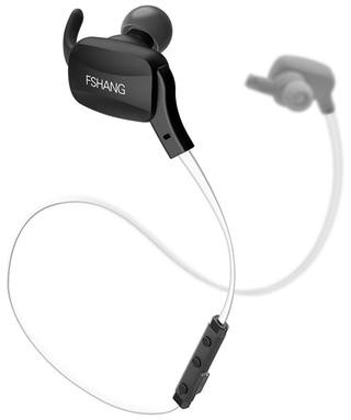 Fshang Bluetooth Headset - S2 - Black + White 