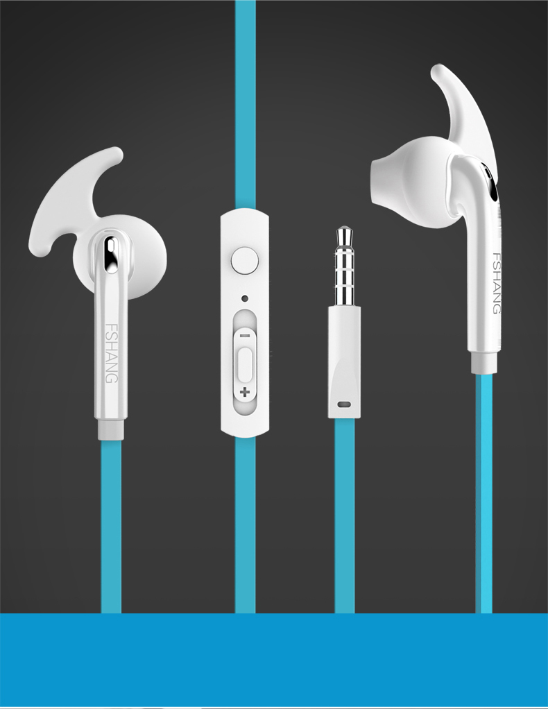 Fshang Smartphones Headset - A7 Series - Blue