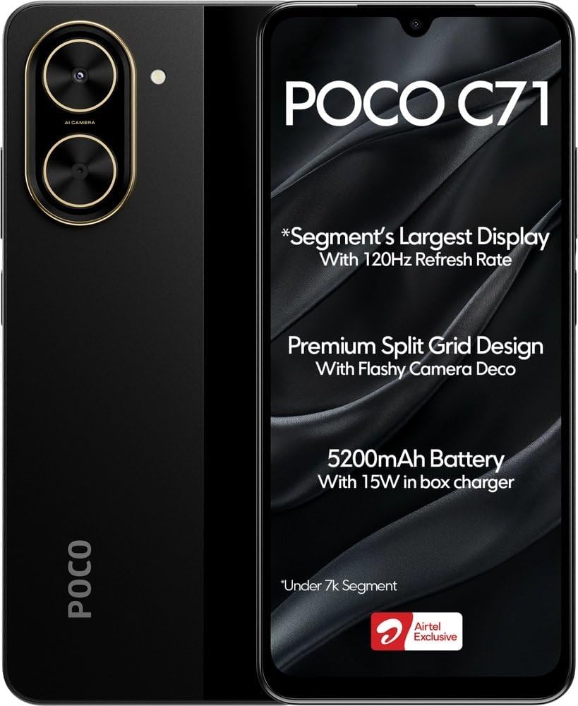 Xiaomi POCO C71 - 64GB - Black