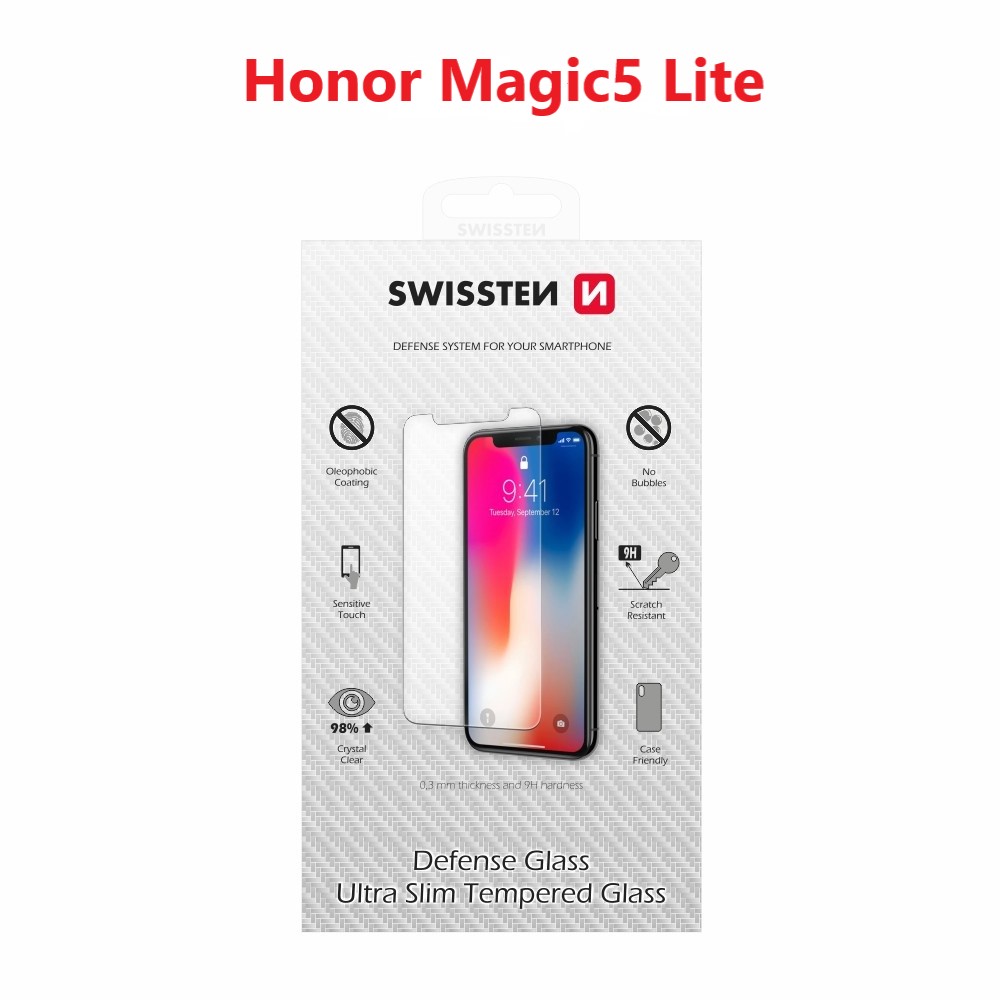 Swissten Huawei Honor Magic 5 Lite (RMO-NX3) Tempered Glass - 74517938