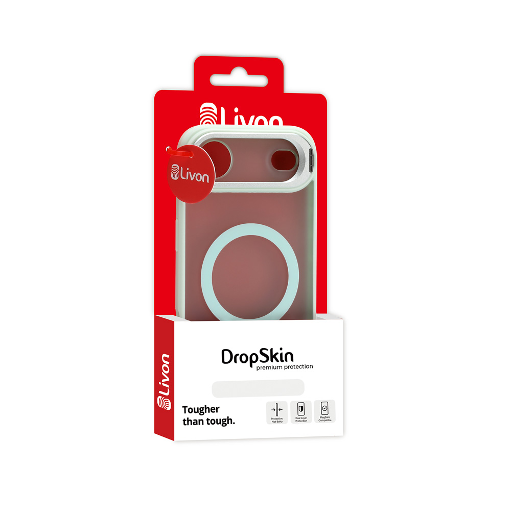 Livon iPhone 17 DropSkin - iPhone 17 - Light Green