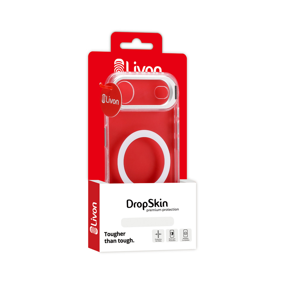 Livon iPhone 17 DropSkin - Transparant
