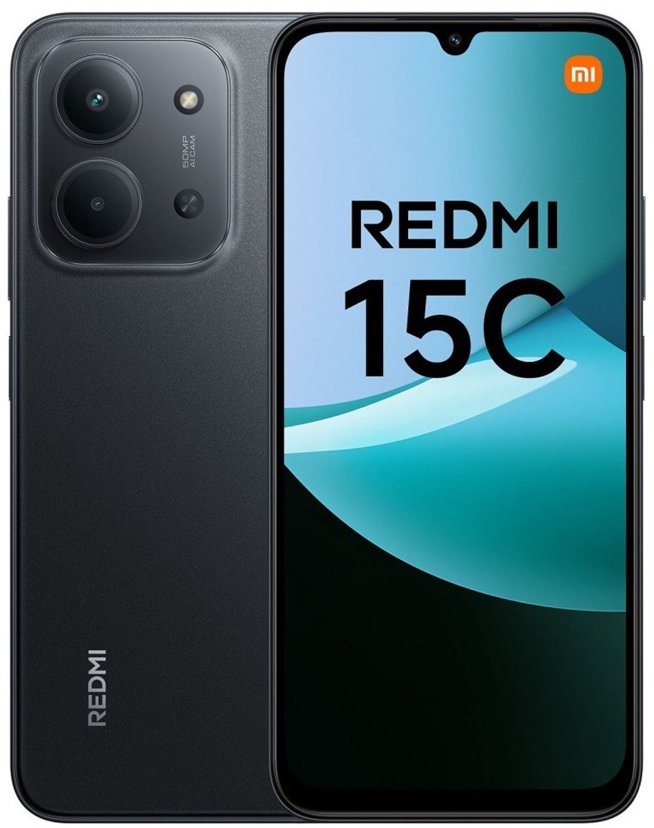 Xiaomi Redmi 15C 4G (25078RA3EA) - 4GB/128GB - Black