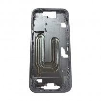 Apple iPhone 17 Backcover - Pulled - Backcover Glass + Frame + Small Parts - Black