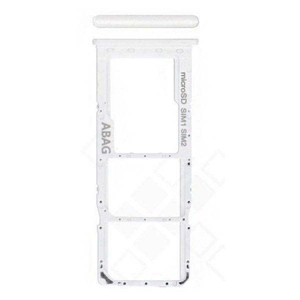 Samsung SM-A217F Galaxy A21s Simcard holder + Memorycard Holder GH98-45392B White