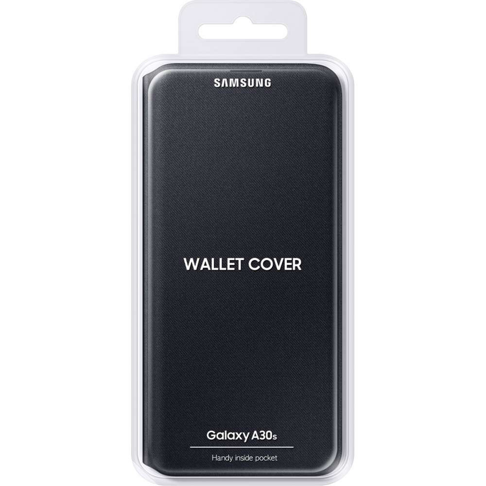 Samsung SM-A505F Galaxy A50/SM-A307F Galaxy A30s Wallet Cover EF-WA307PBEGWW - Black