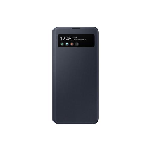 Samsung SM-A415F Galaxy A41 S View Wallet Cover EF-EA415PBEGEU - Black