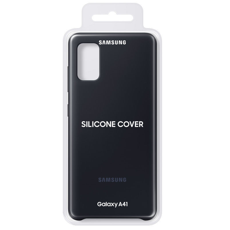 Samsung SM-A415F Galaxy A41 Silicon Cover EF-PA415TBEGEU - Black