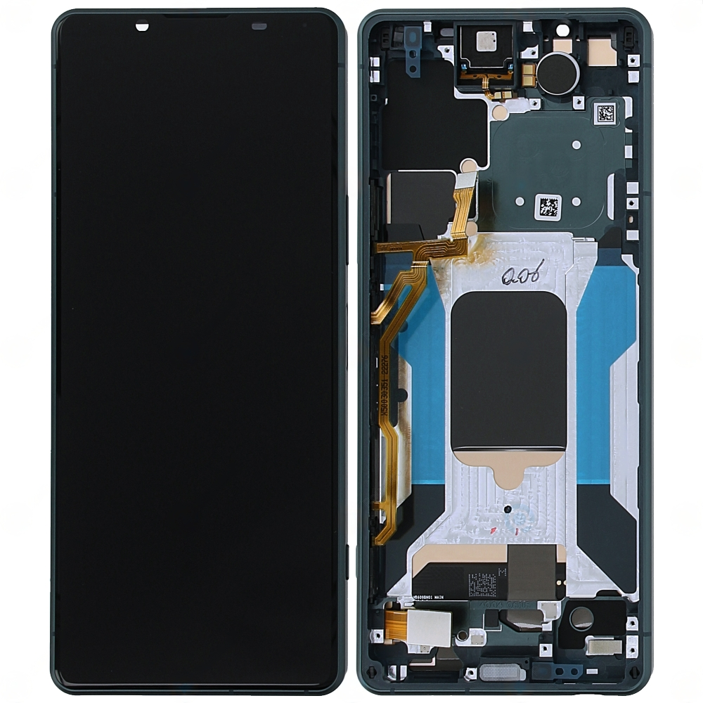 Sony Xperia 5 IV (XQ-CQ54) LCD Display + Touchscreen + Frame - A5050964A/A5050964B - Green