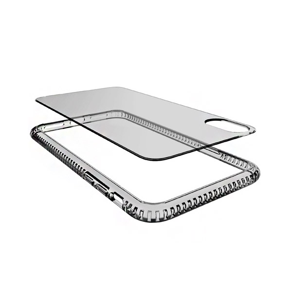 Fshang - Shield Series - iPhone X/XS TPU Case - Black