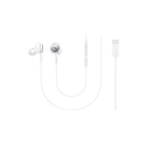 Samsung AKG USB-C In-Ear Earphones - EO-IC100BWEGEU - White