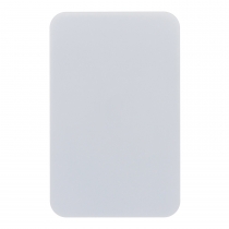 Apple iPhone 17 Pro Max Backcover Glass - With Flash Light Flex + Magsafe Magnets + Wireless Charging Flex - Silver