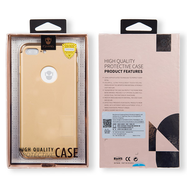 Fshang - Seven Send - iPhone 7/8 Plus TPU Case - Red 