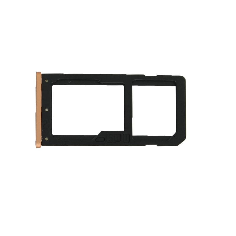 Nokia 6 (TA-1033) Simcard holder + Memorycard Holder MEPLE02004A Copper