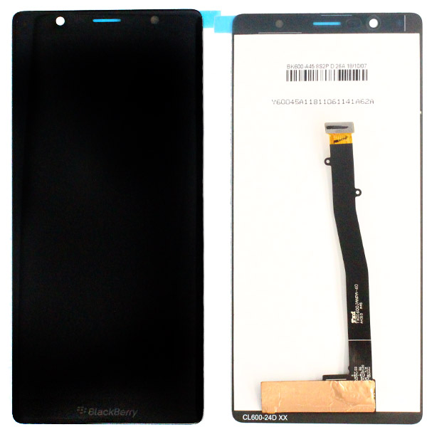 Blackberry Evolve LCD Display + Touchscreen Black