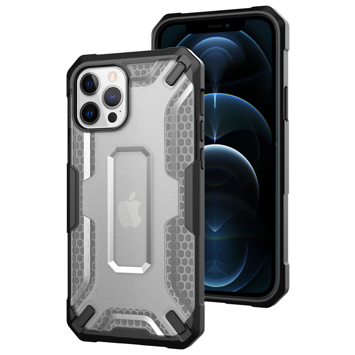 Livon Survival Shield Case for iPhone 11 - Clear Black