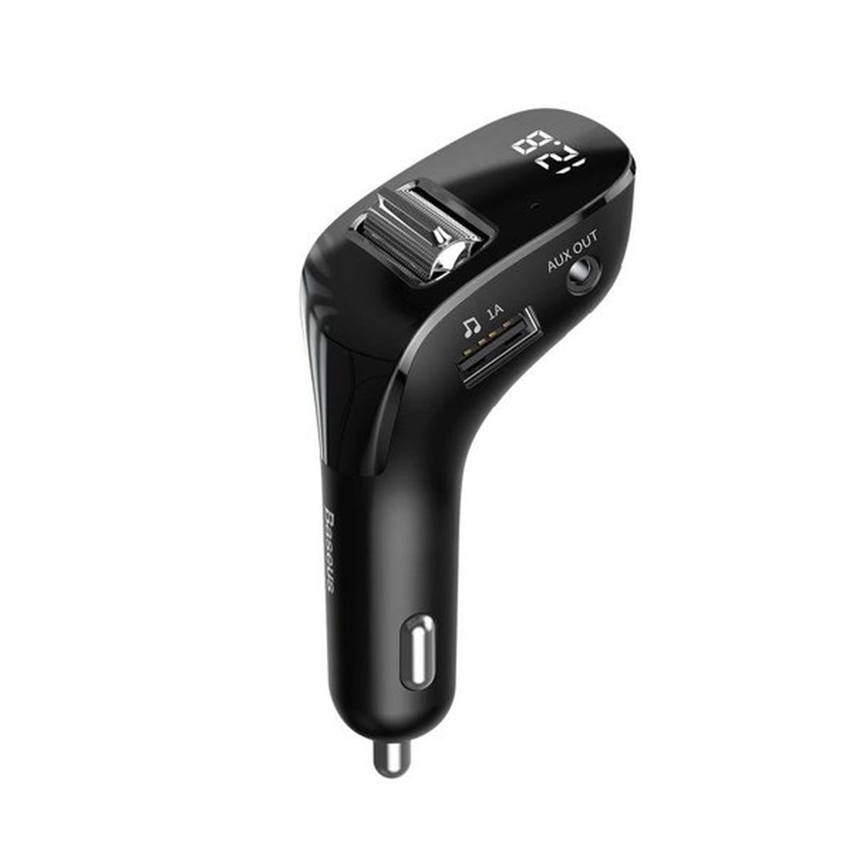 Baseus Bluetooth Stereo FM Transmitter - Streamer F40 - Black