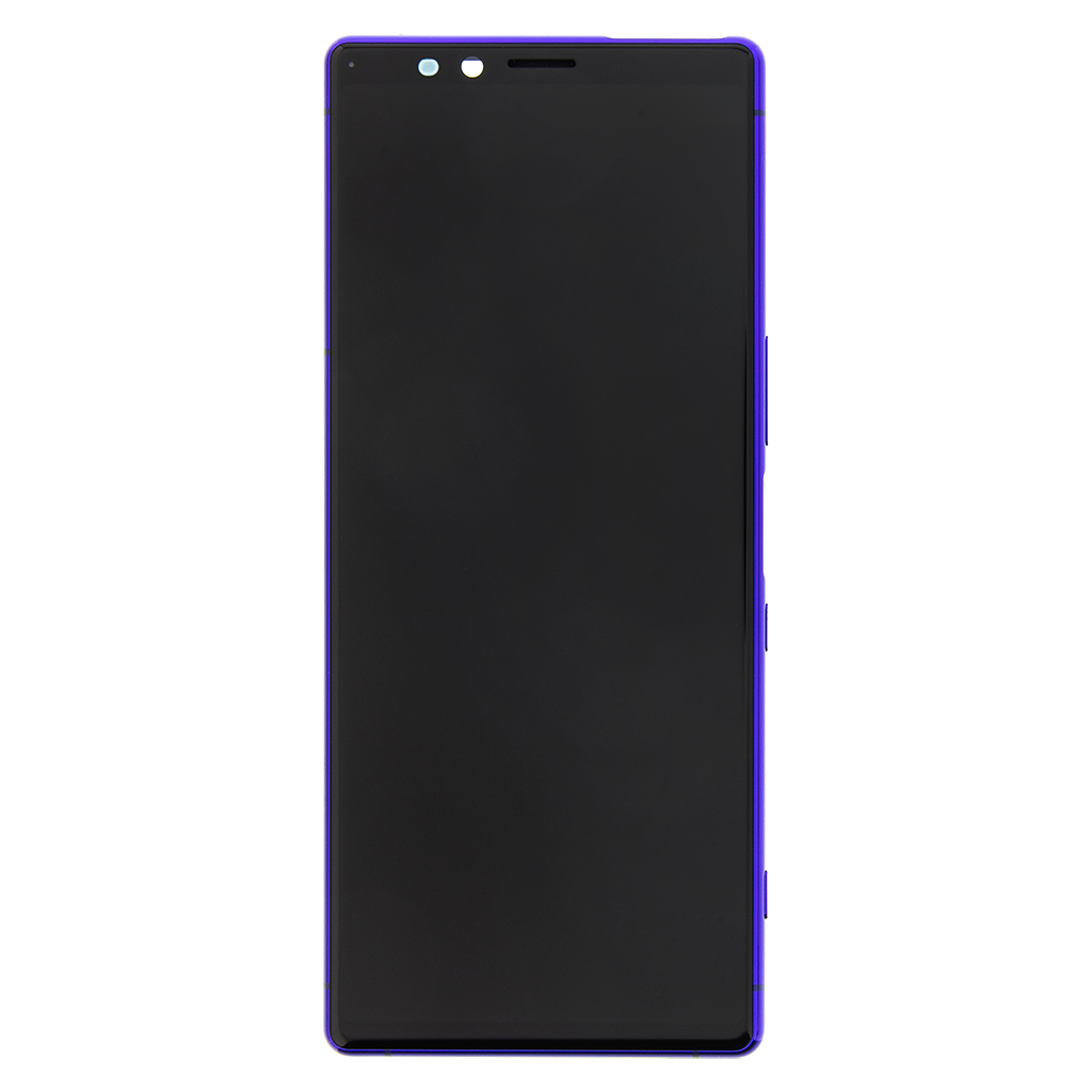Sony Xperia 1 (J9110, J9150, J9180) LCD Display + Touchscreen + Frame 1319-0231 Purple