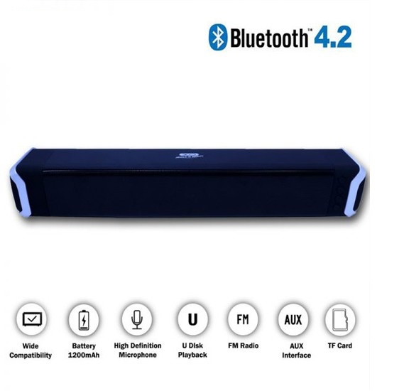 XO F3 Desktop Multifunction Bluetooth Speaker – Black