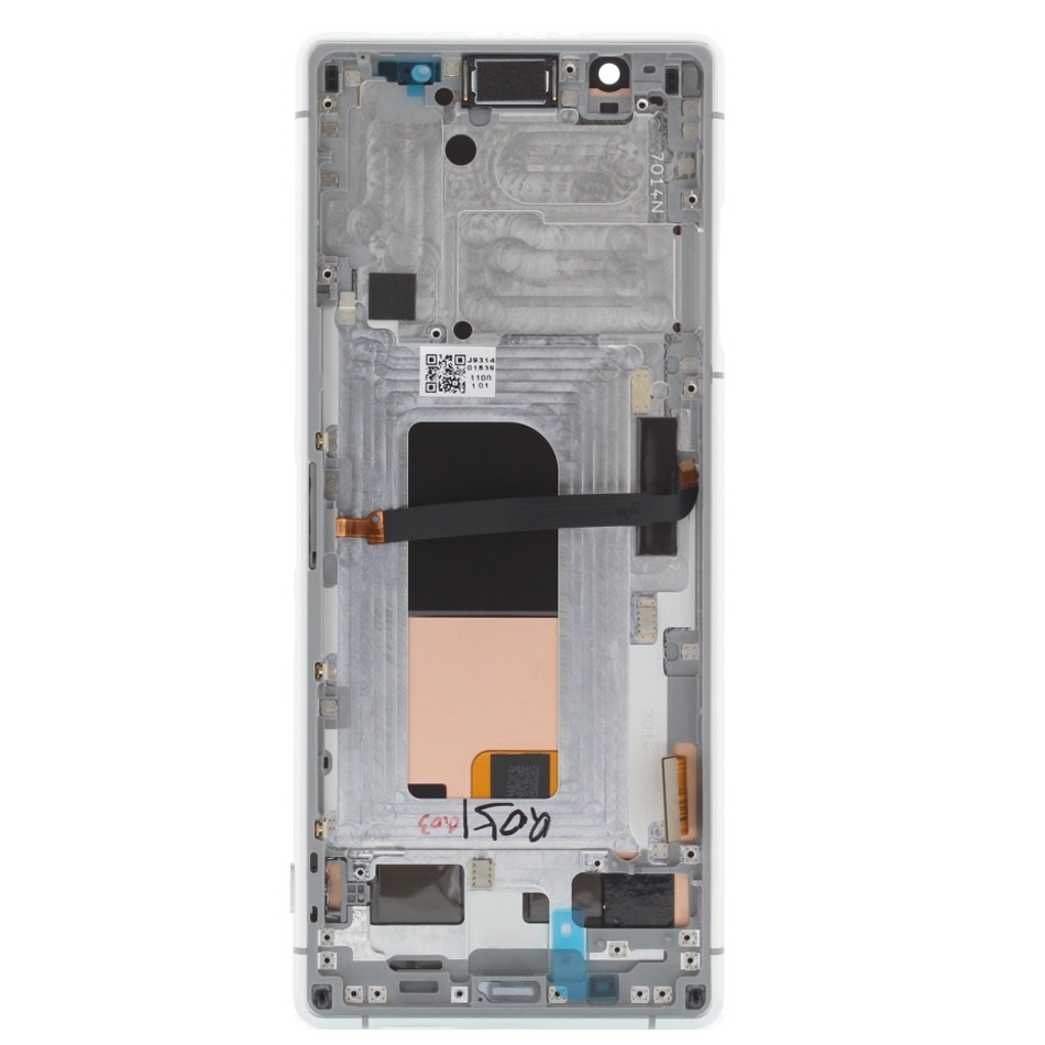 Sony Xperia 5 (J8210,J8270,J9210) LCD Display + Touchscreen + Frame 1319-9455 Grey