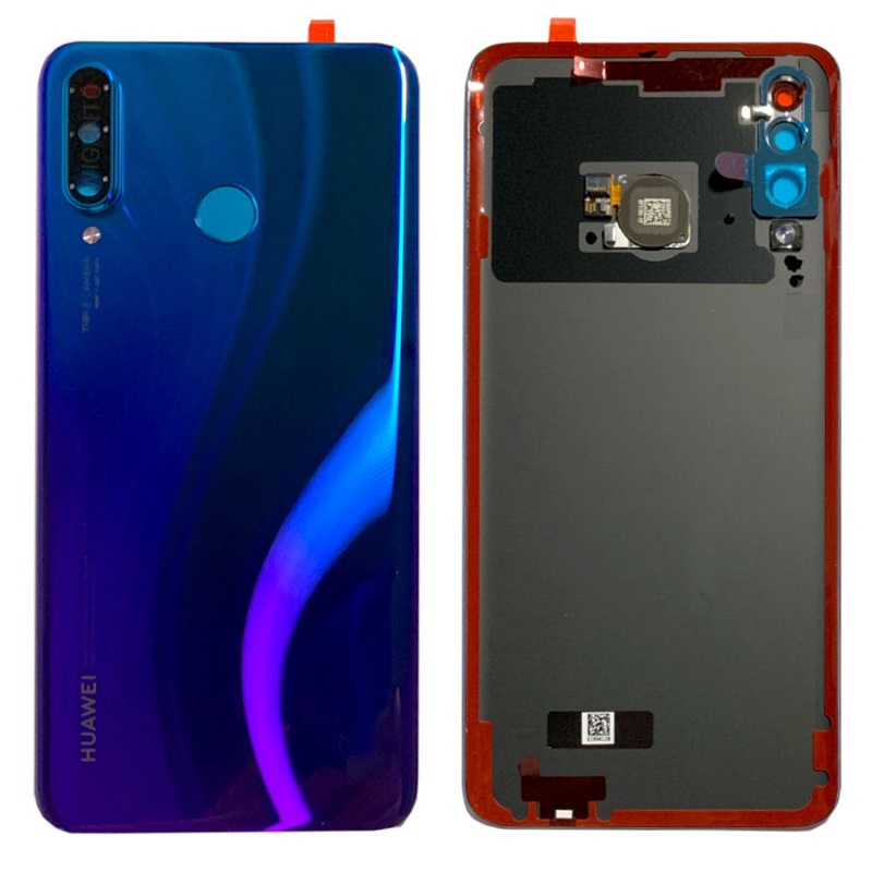 Huawei P30 Lite (MAR-LX1M)/P30 Lite New Edition (MAR-L21BX) Backcover 02352RPY Blue