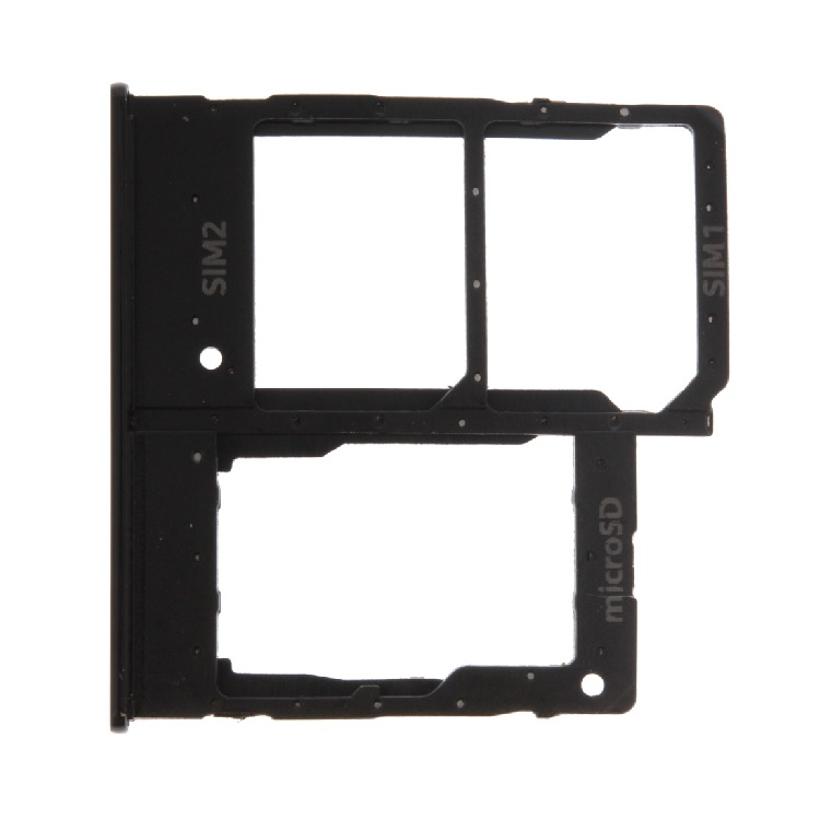 Samsung SM-A202F Galaxy A20e Simcard holder + Memorycard Holder GH98-44377A Black