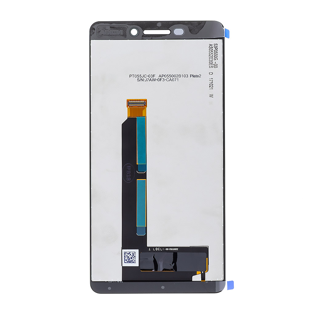 Nokia 6 (2018) (TA-1054)/6.1 (TA-1043) LCD Display + Touchscreen 20PL2BW0001 Black