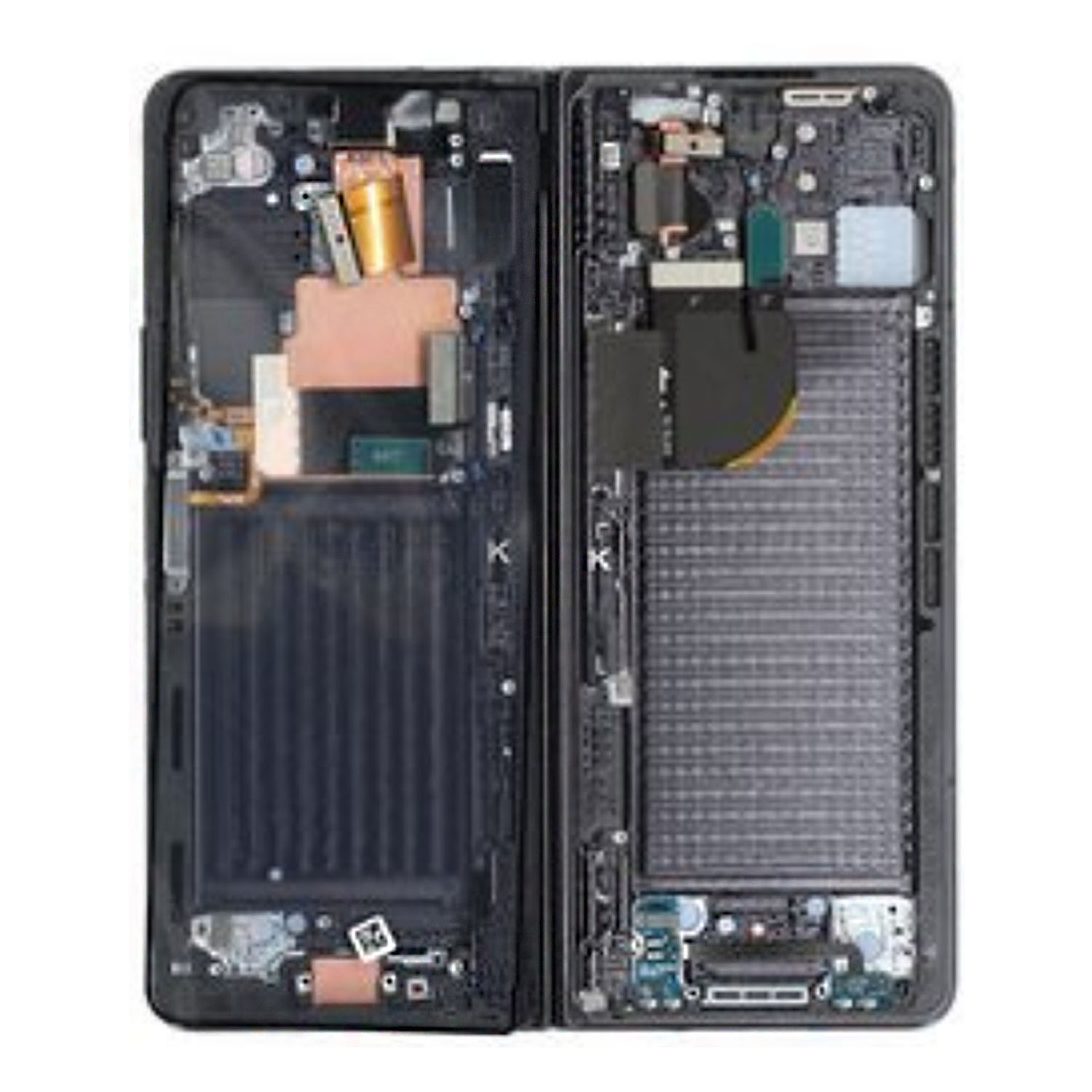 Samsung SM-F946B Galaxy Z Fold 5 LCD Display + Touchscreen + Frame - GH82-31842A/GH82-31843A - (Self-Assembled)  - Black