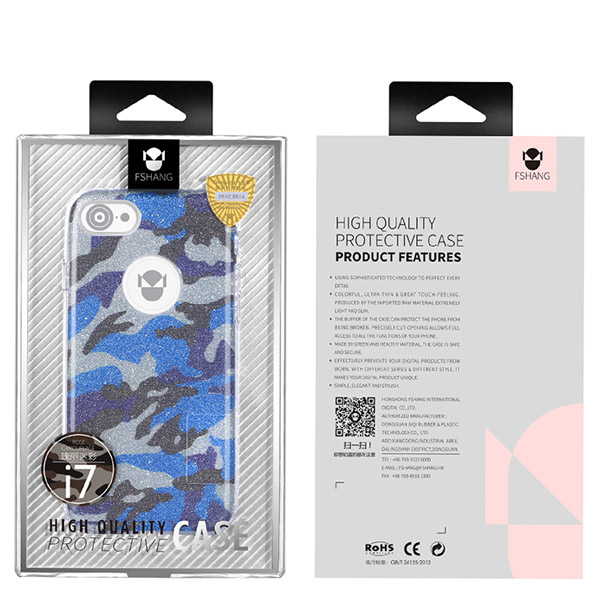  Fshang - Navy Serie - iPhone 7 Plus/iPhone 8 Plus TPU Case 