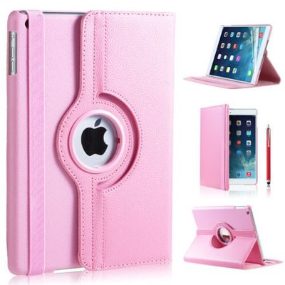 Apple iPad 2/iPad 3/iPad 1 - Book Case - 360 Degrees - Pink