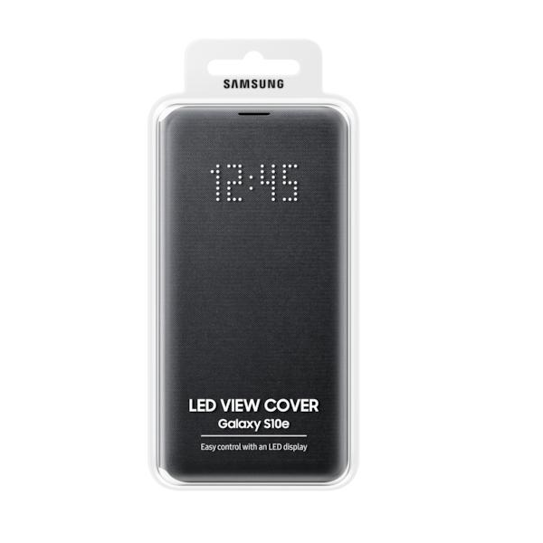 Samsung G970F Galaxy S10e LED View Cover Black EF-NG970PBEGWW